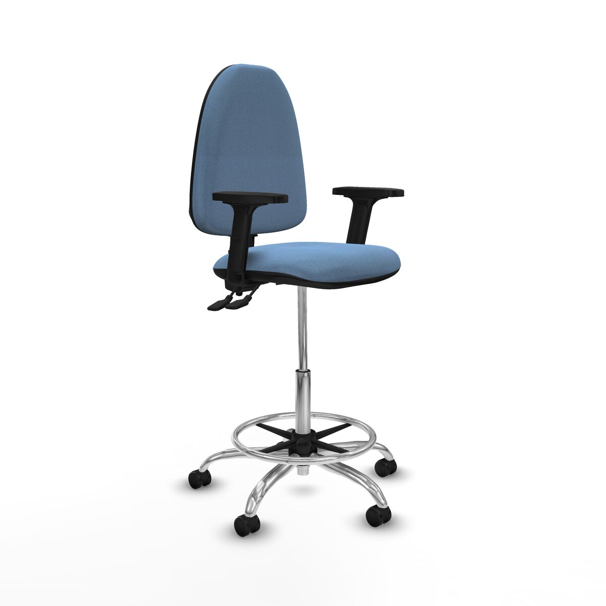 Office Chair Piqueras y Crespo B2D05RP Sky blue High