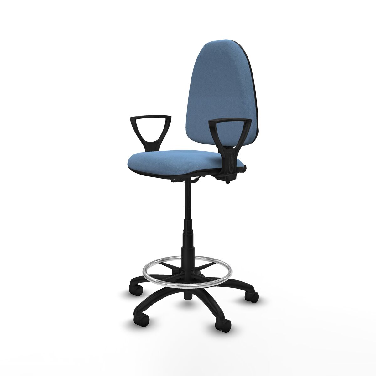 Office Chair Piqueras y Crespo BFN01RN Sky blue High