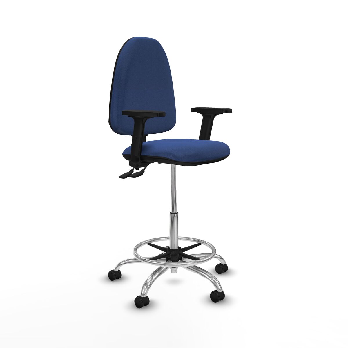 Office Chair Piqueras y Crespo B2D05RP Navy Blue High