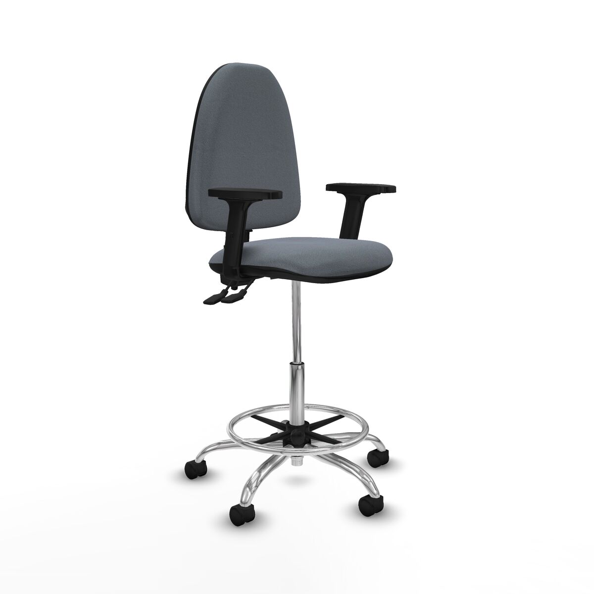 Office Chair Piqueras y Crespo B2D05RN Grey High