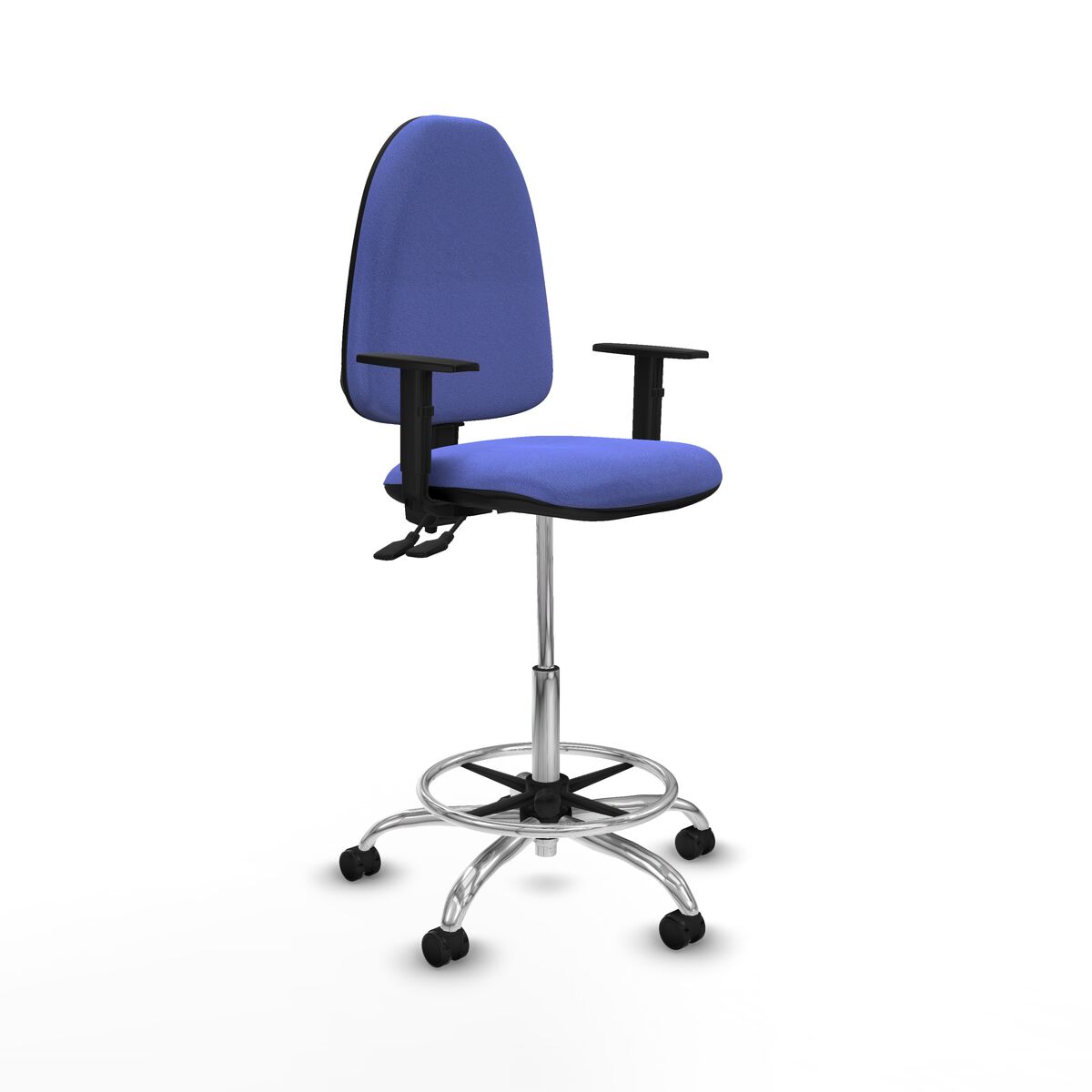 Office Chair Piqueras y Crespo B1D05RF Light Blue High