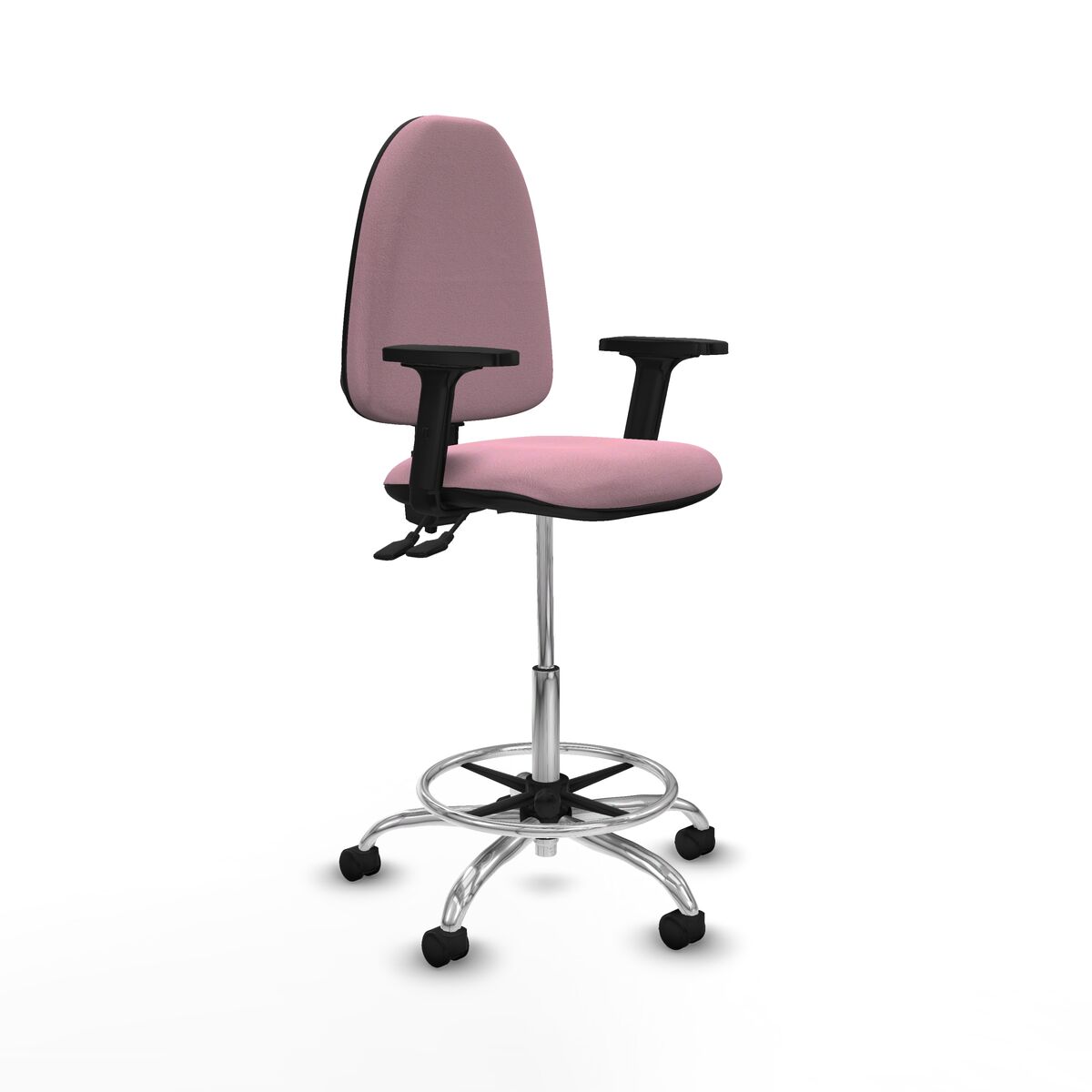 Office Chair Piqueras y Crespo B2D05RN Pink High