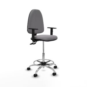 Office Chair Piqueras y Crespo B1D05RN Grey High