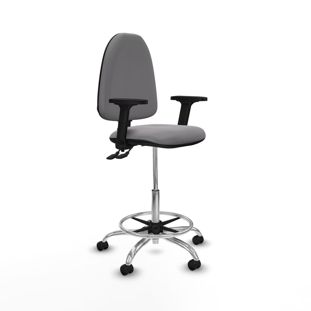 Office Chair Piqueras y Crespo B2D05RP Grey High