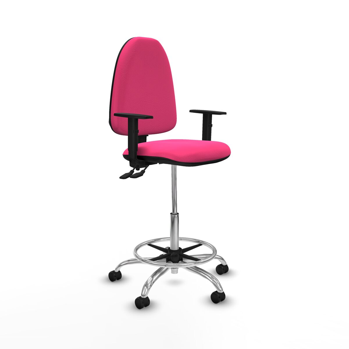 Office Chair Piqueras y Crespo B1D05RF Pink High