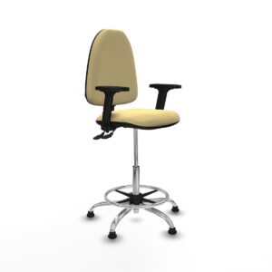 Office Chair Piqueras y Crespo B2D05RT Cream High