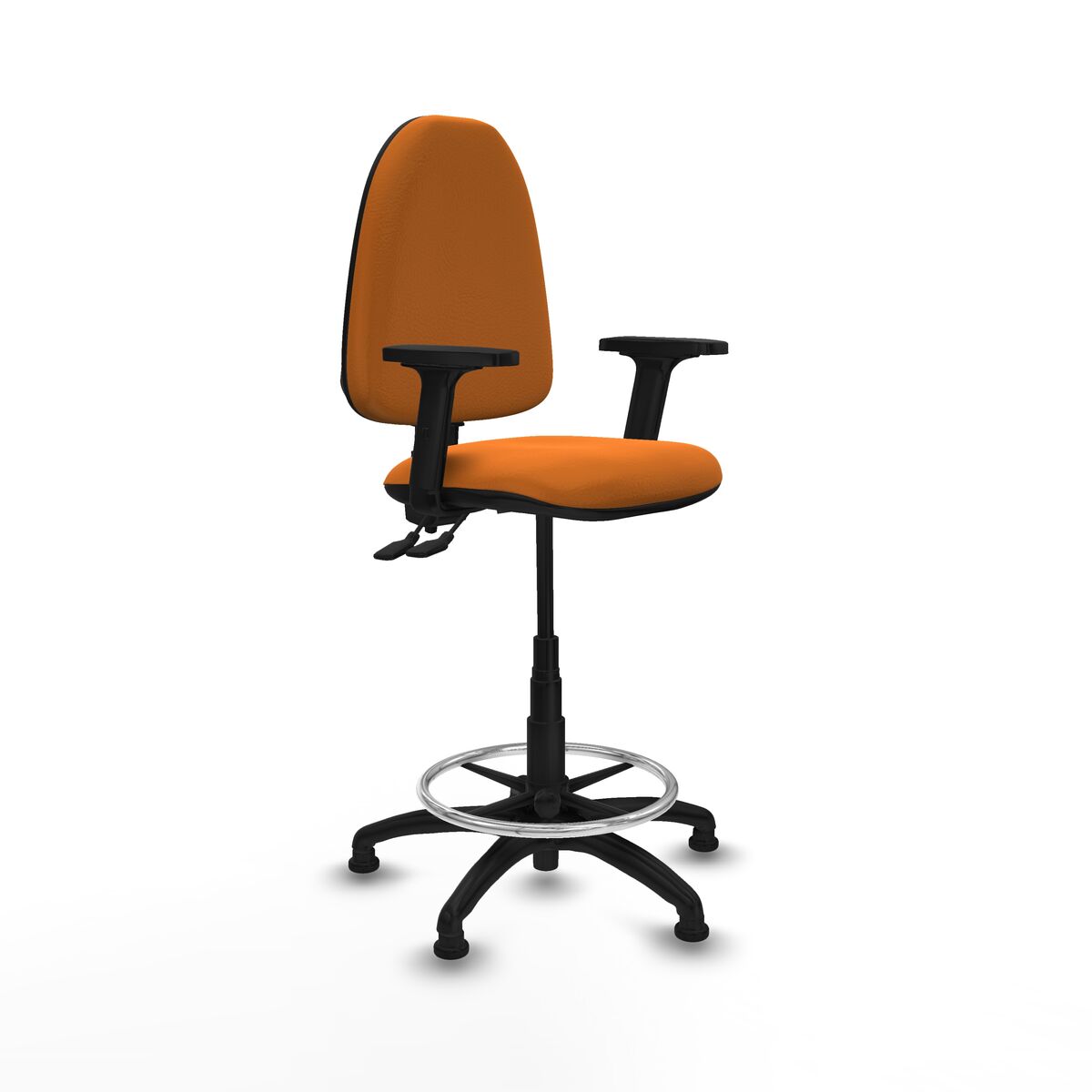 Office Chair Piqueras y Crespo B2D01RT Orange High