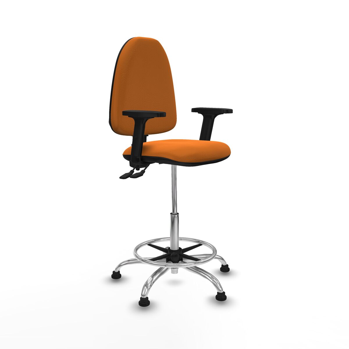 Office Chair Piqueras y Crespo B2D05RT Orange High