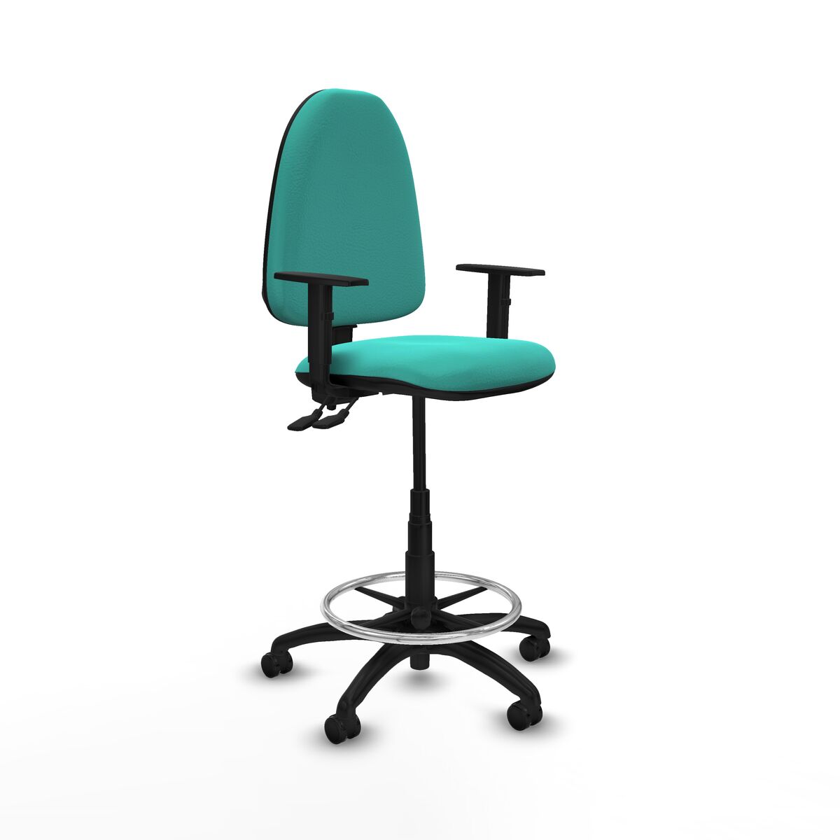 Office Chair Piqueras y Crespo B1D01RP Turquoise High
