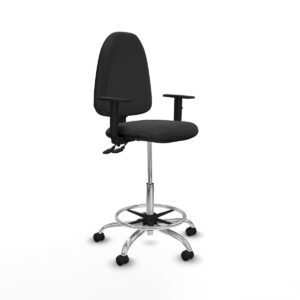 Office Chair Piqueras y Crespo B1D05RF Dark grey High