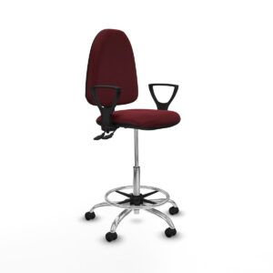 Office Chair Piqueras y Crespo BFN05RP Maroon High