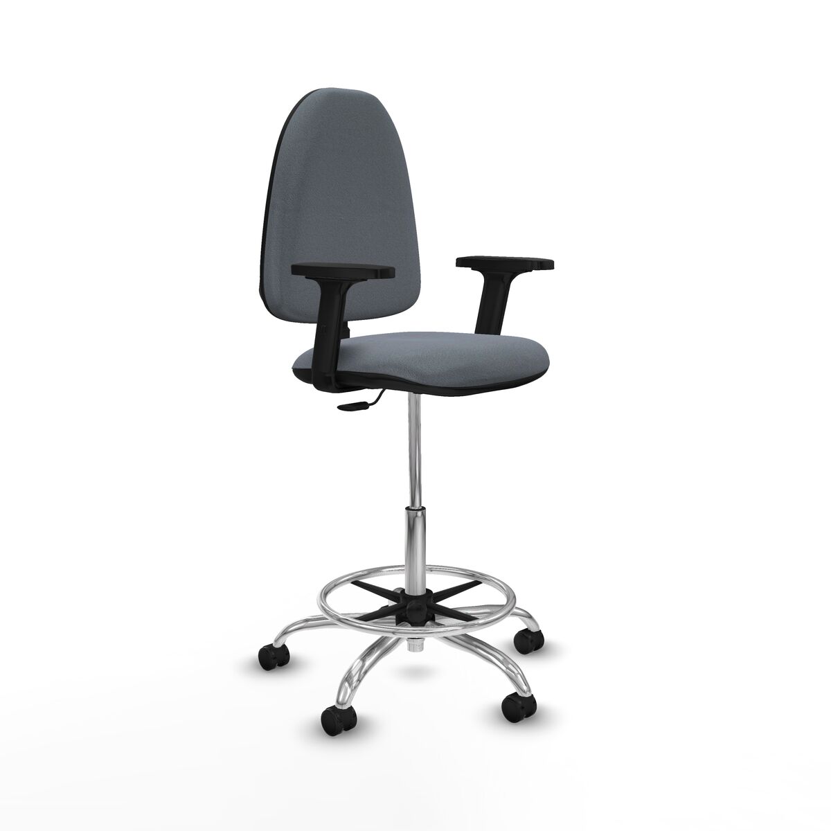 Office Chair Piqueras y Crespo B2D05RP Grey High