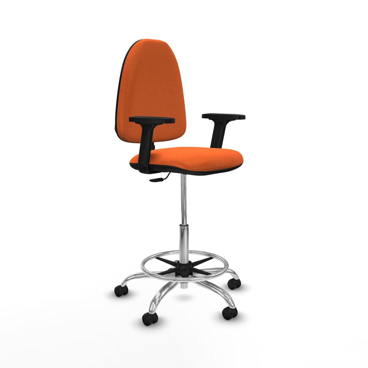 Office Chair Piqueras y Crespo B2D05RP Orange High