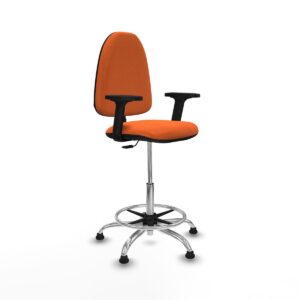Office Chair Piqueras y Crespo B2D05RT Orange High