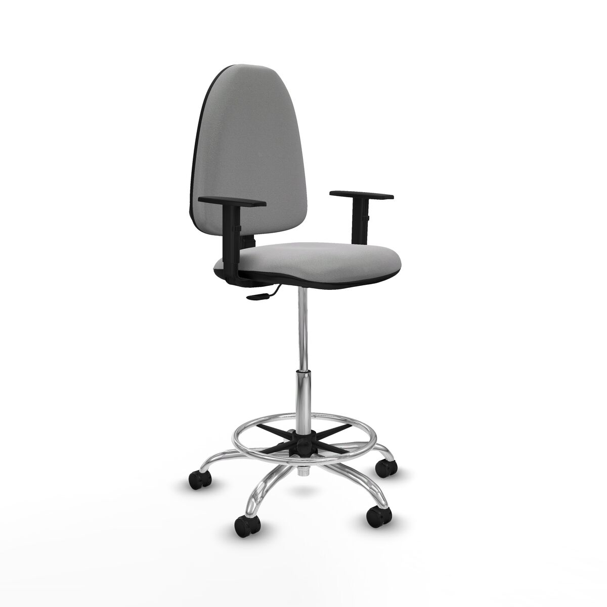 Office Chair Piqueras y Crespo B1D05RF Light grey High