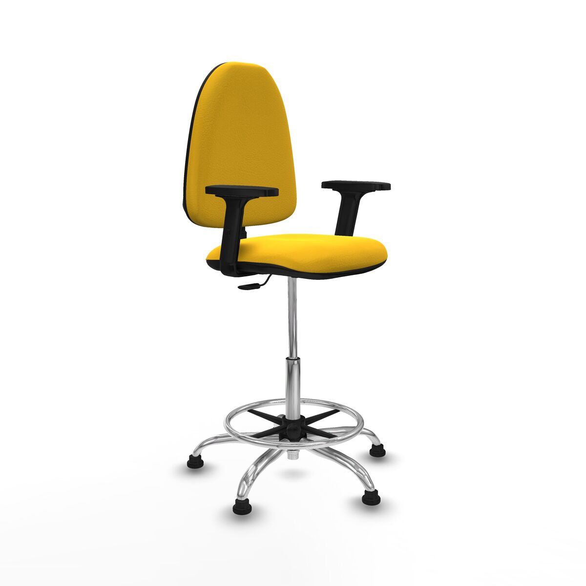 Office Chair Piqueras y Crespo B2D05RT Yellow High