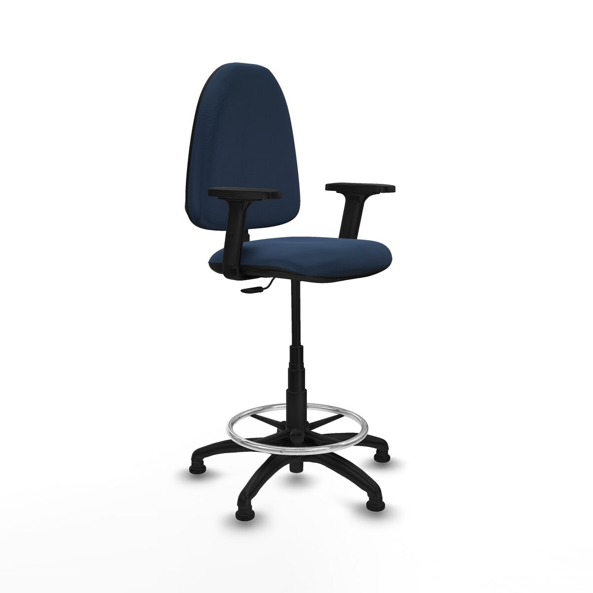 Office Chair Piqueras y Crespo B2D01RT Navy Blue High