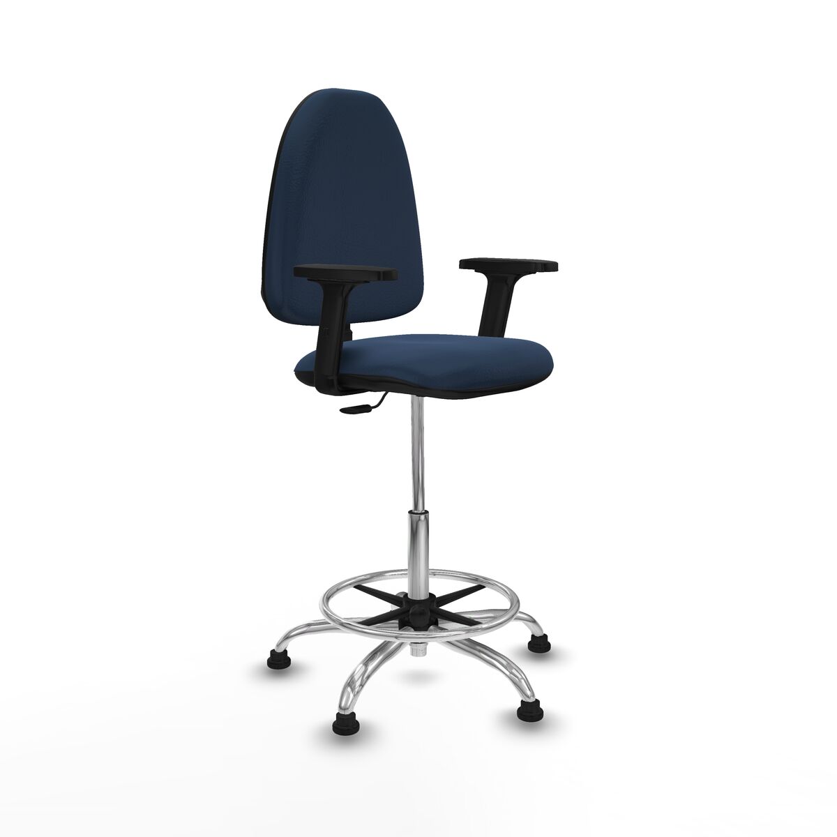 Office Chair Piqueras y Crespo B2D05RT Navy Blue High