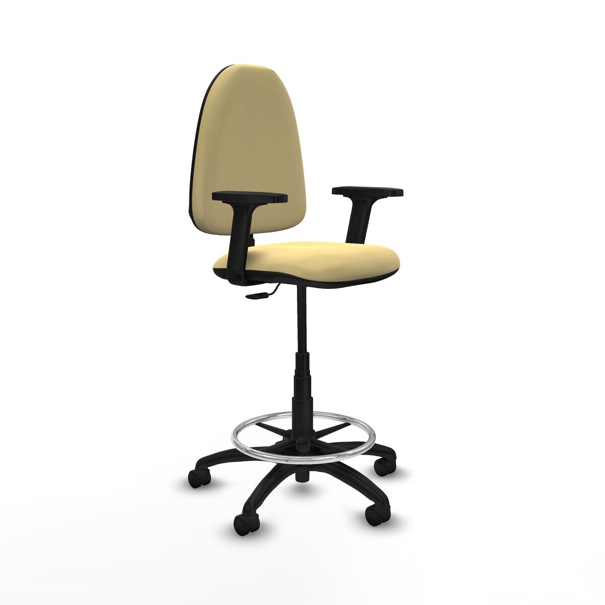 Office Chair Piqueras y Crespo B2D01RN Cream High