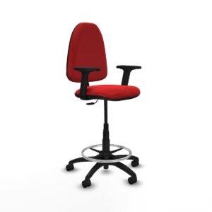 Office Chair Piqueras y Crespo B2D01RN Red High