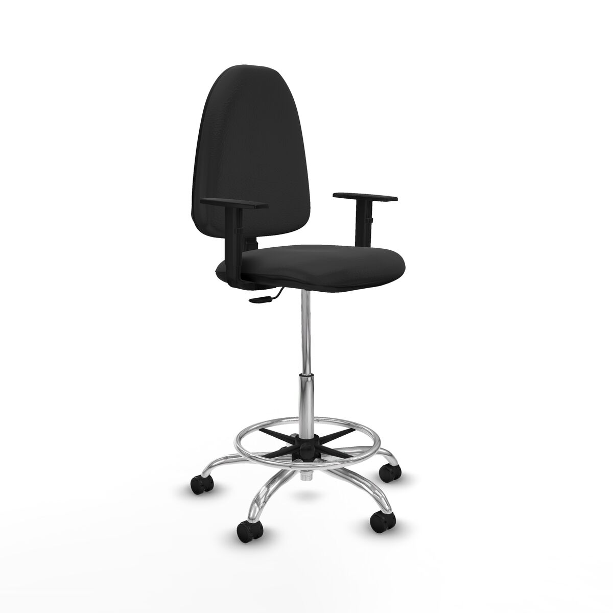 Office Chair Piqueras y Crespo B1D05RP Dark grey High