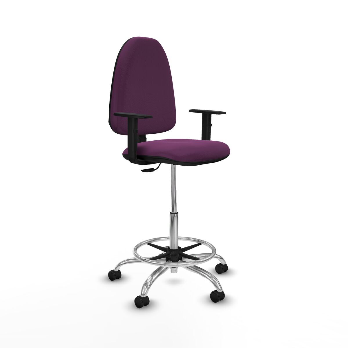 Office Chair Piqueras y Crespo B1D05RP Purple High