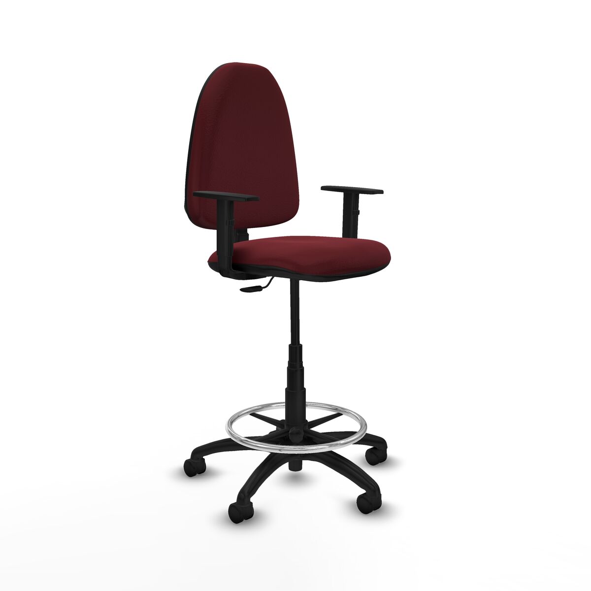 Office Chair Piqueras y Crespo B1D01RN Maroon High