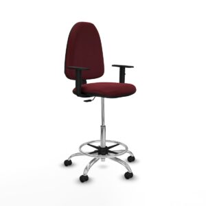 Office Chair Piqueras y Crespo B1D05RF Maroon High