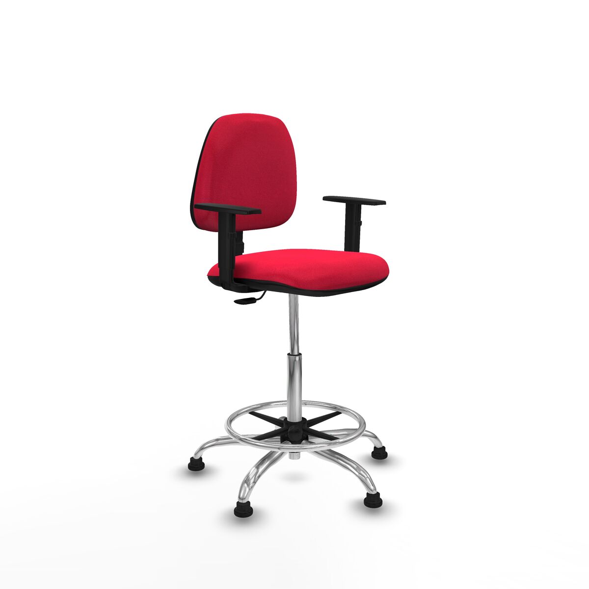 Office Chair Piqueras y Crespo B1D05RT Red High