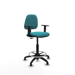 Office Chair Piqueras y Crespo B1D01RT Turquoise High