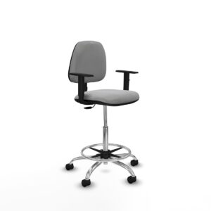 Office Chair Piqueras y Crespo B1D05RN Light grey High