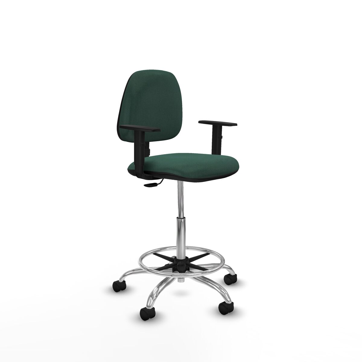 Office Chair Piqueras y Crespo B1D05RN Green High