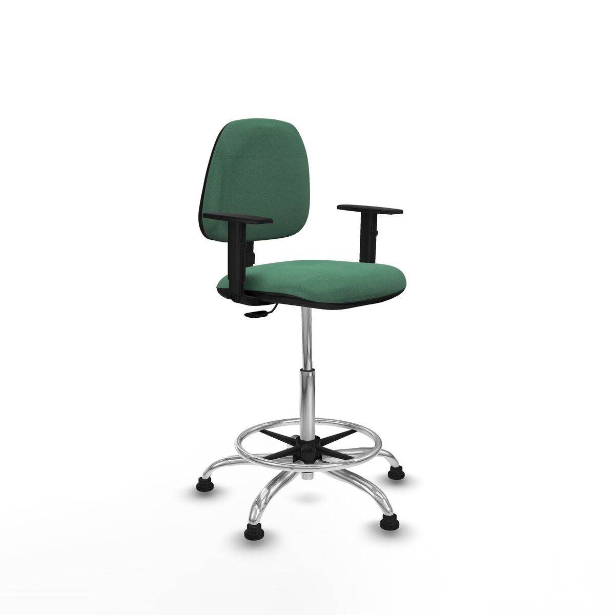 Office Chair Piqueras y Crespo B1D05RT Emerald Green High