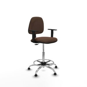 Office Chair Piqueras y Crespo B1D05RT Dark brown High