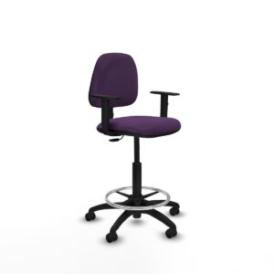 Office Chair Piqueras y Crespo B1D01RP Purple High