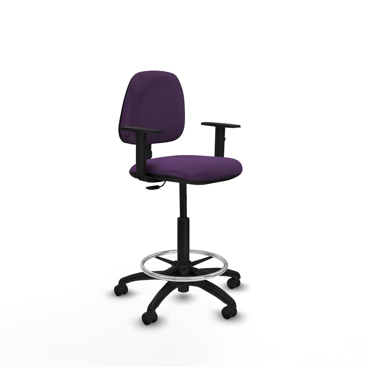Office Chair Piqueras y Crespo B1D01RP Purple High