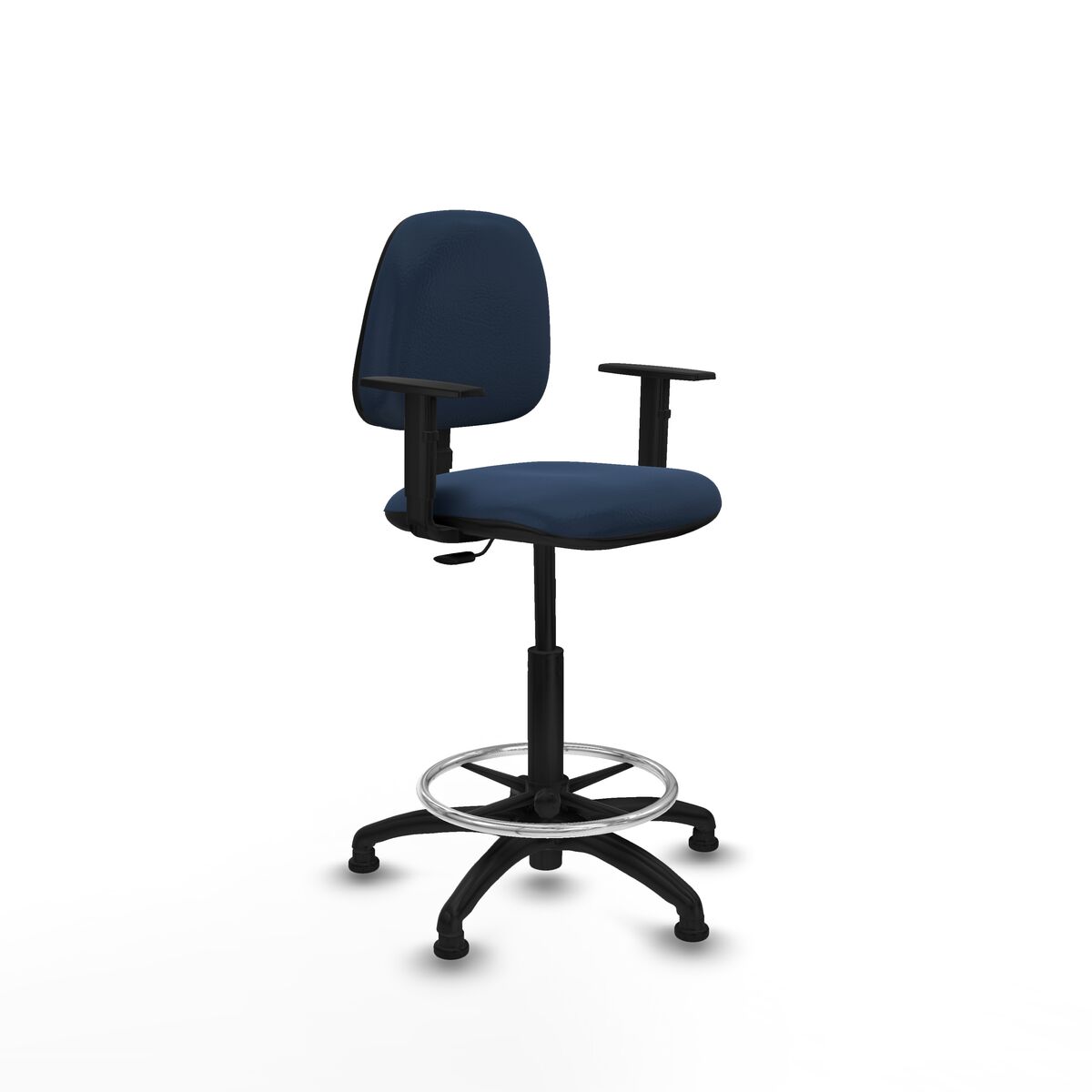 Office Chair Piqueras y Crespo B1D01RT Navy Blue High