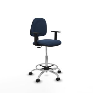 Office Chair Piqueras y Crespo B1D05RF Navy Blue High