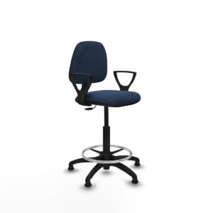 Office Chair Piqueras y Crespo BFN01RT Navy Blue High