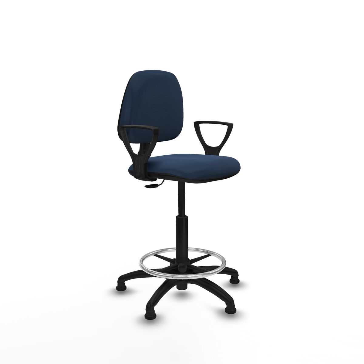 Office Chair Piqueras y Crespo BFN01RT Navy Blue High