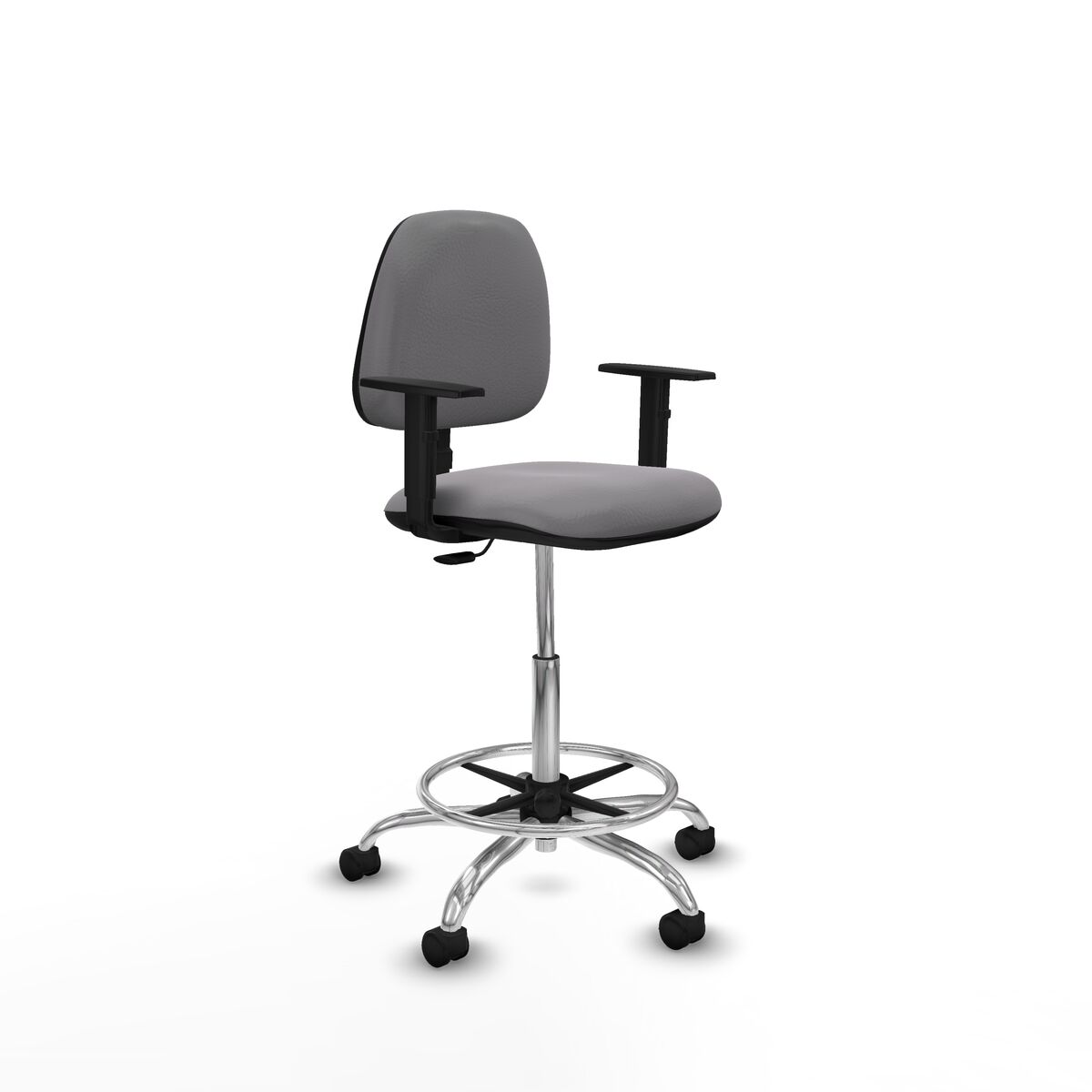 Office Chair Piqueras y Crespo B1D05RN Grey High