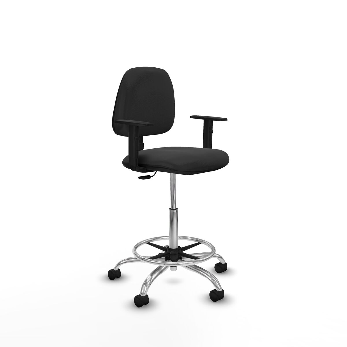 Office Chair Piqueras y Crespo B1D05RN Dark grey High