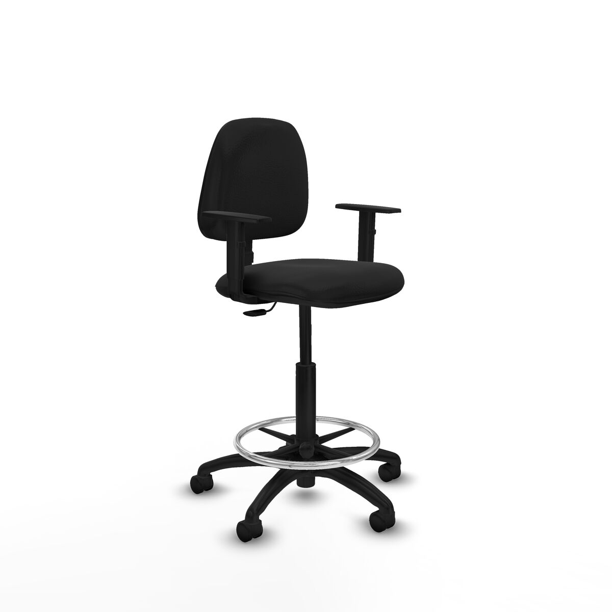Office Chair Piqueras y Crespo B1D01RN Black High