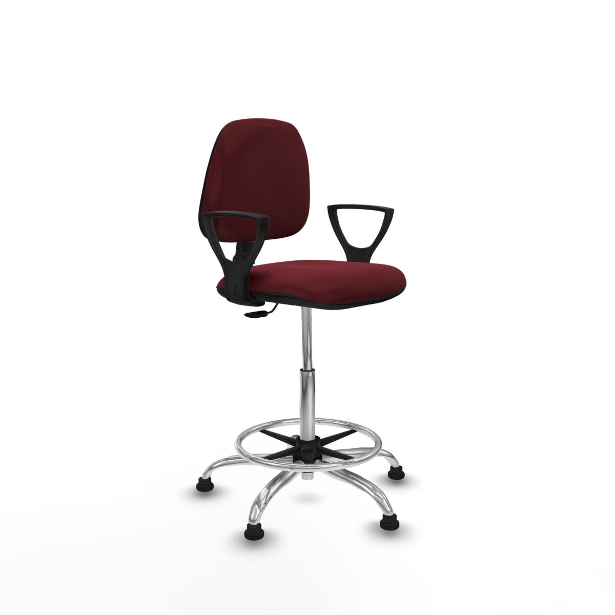 Office Chair Piqueras y Crespo BFN05RT Maroon High